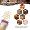 18Pcs Mason Jar Zipper Bags Resuable Snack Bags Portable Food Storage Snack Zipper Bags for Kitchen Travel Camping Picnic Organizer (18M)